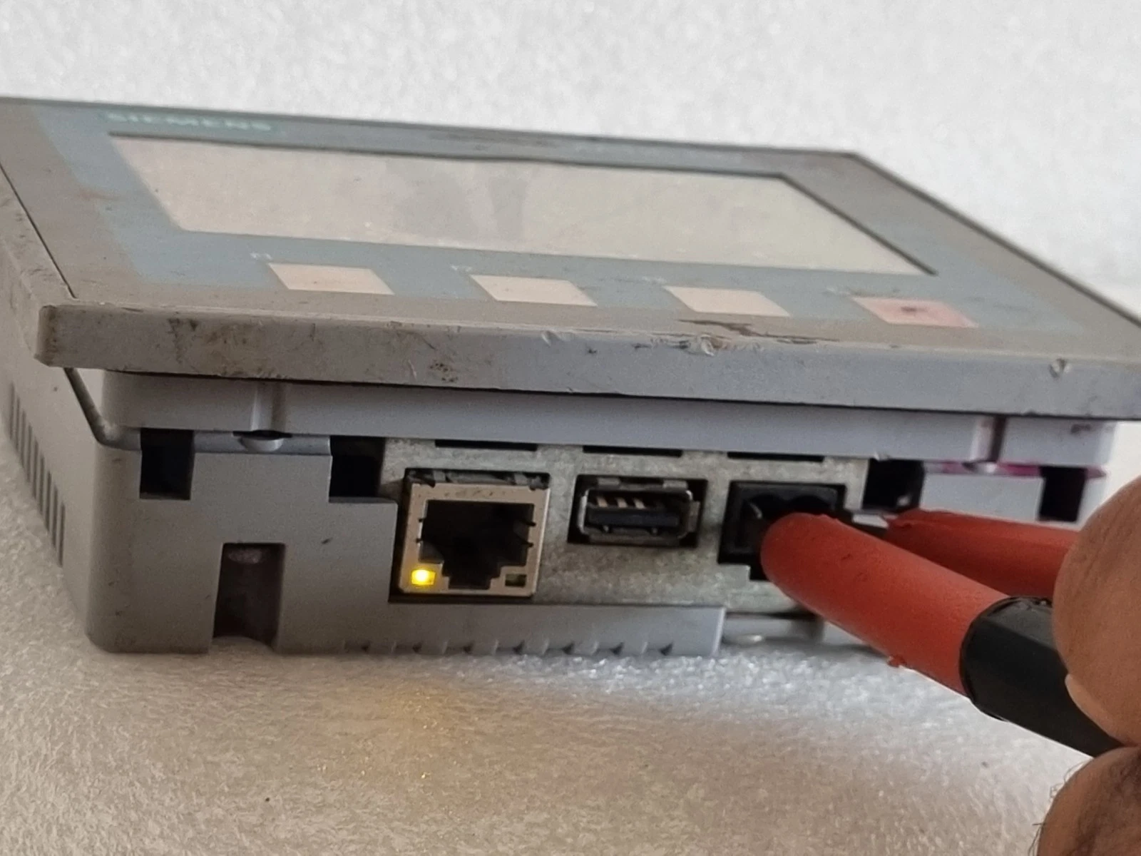 SIEMENS KTP400 Basic 6AV2 123-2DB03-0AX0 Card test as Photo For Parts